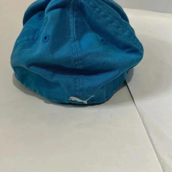 Puma 210 Fitted Blue Baseball Hat (Size 6 7/8-7 1/4) - Picture 3 of 6